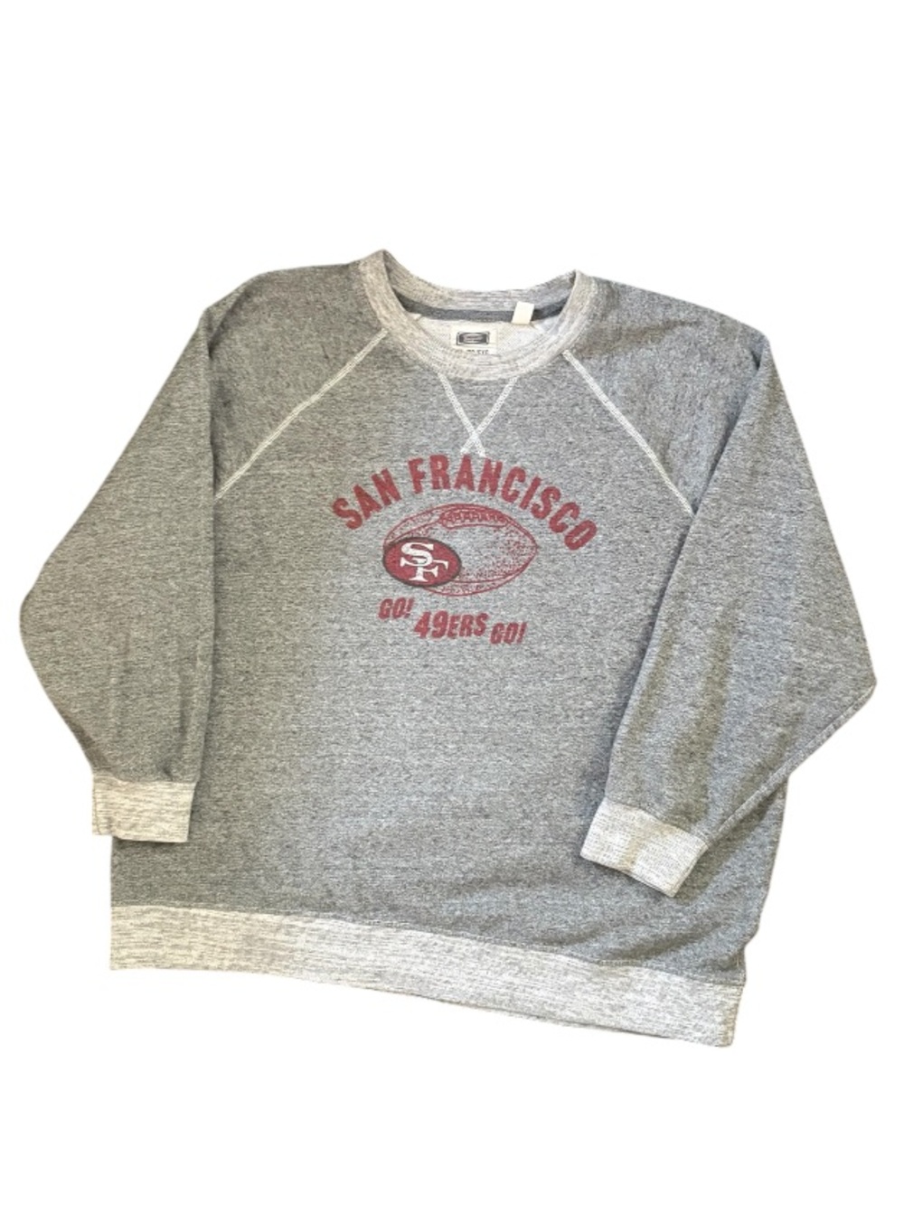 AMERICAN EAGLE➕TAILGATE NFL SF 49er Crewneck Sweatshirt